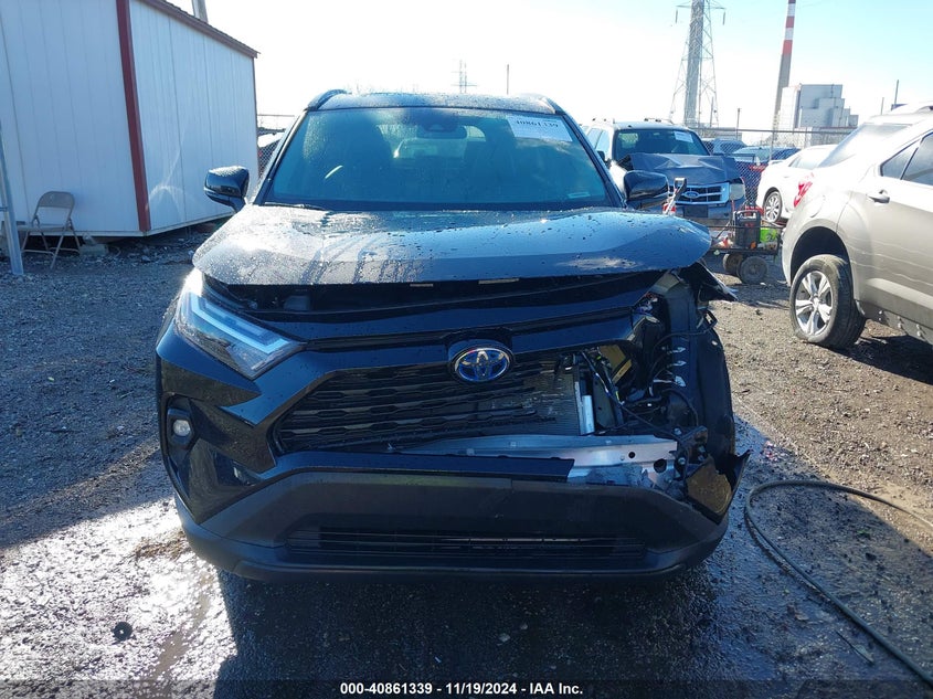 2022 TOYOTA RAV4 HYBRID XLE PREMIUM VIN: 4T3B6RFVXNU102603