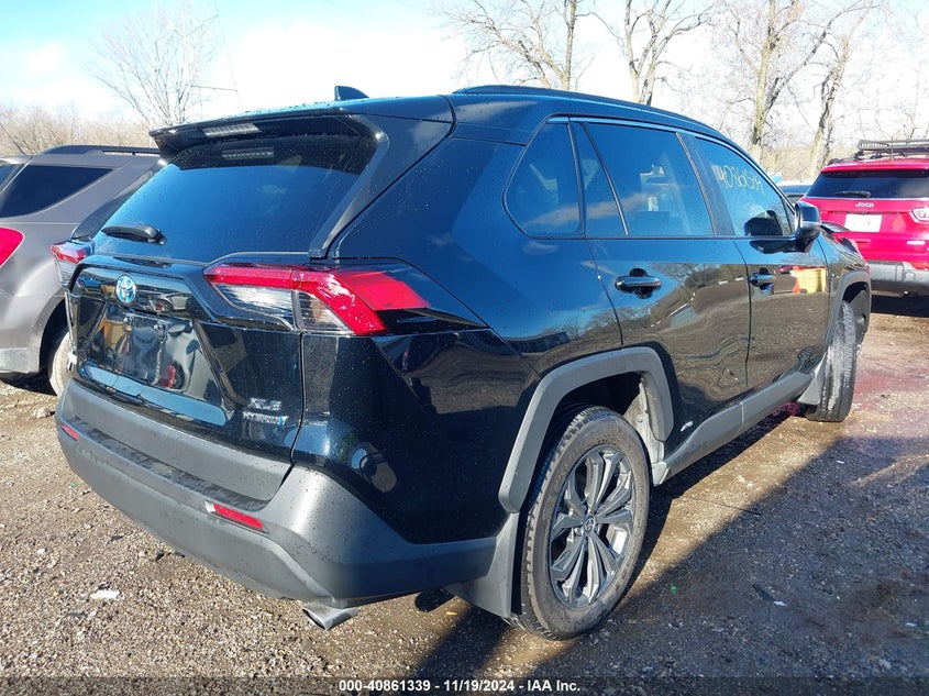 2022 TOYOTA RAV4 HYBRID XLE PREMIUM VIN: 4T3B6RFVXNU102603