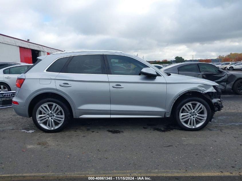 2019 Audi Q5 45 Premium VIN: WA1CNAFYXK2034885 Lot: 40861345