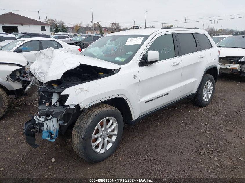 2021 Jeep Grand Cherokee Laredo E 4X4 VIN: 1C4RJFAG4MC781452 Lot: 40861354