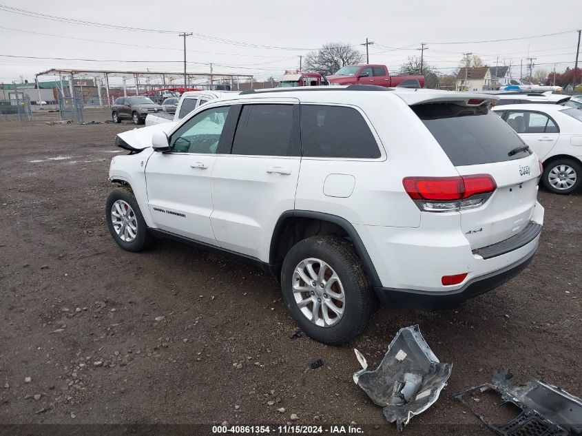 2021 Jeep Grand Cherokee Laredo E 4X4 VIN: 1C4RJFAG4MC781452 Lot: 40861354