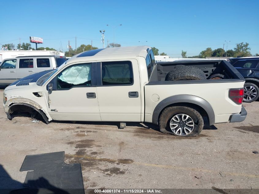 2013 Ford F-150 Svt Raptor VIN: 1FTFW1R67DFA16947 Lot: 40861374