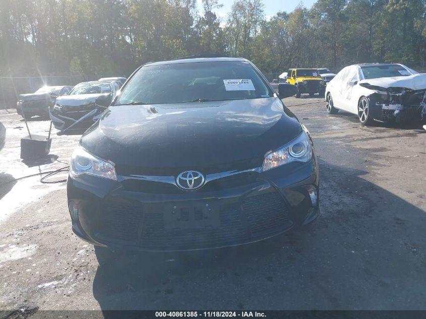 2016 Toyota Camry Se VIN: 4T1BF1FK4GU195718 Lot: 40861385