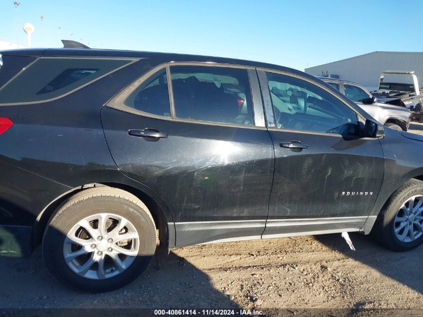 2018 Chevrolet Equinox Ls VIN: 2GNAXHEV4J6169523 Lot: 40861414