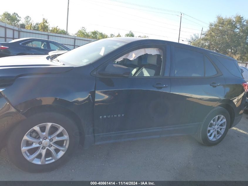 2018 Chevrolet Equinox Ls VIN: 2GNAXHEV4J6169523 Lot: 40861414