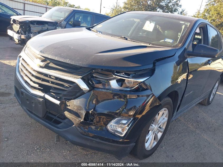 2018 Chevrolet Equinox Ls VIN: 2GNAXHEV4J6169523 Lot: 40861414