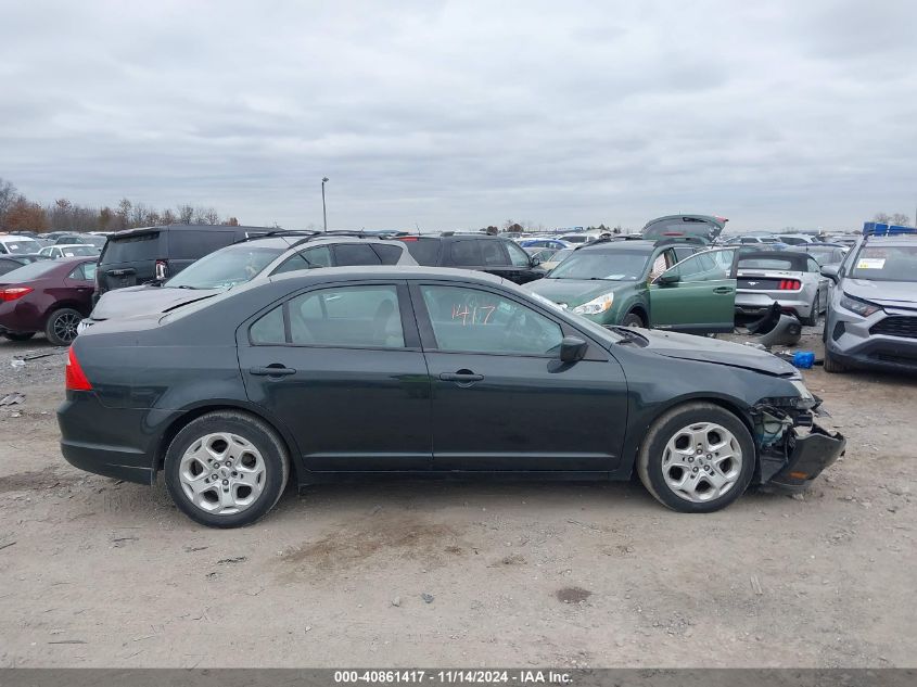 2010 Ford Fusion Se VIN: 3FAHP0HA7AR168334 Lot: 40861417