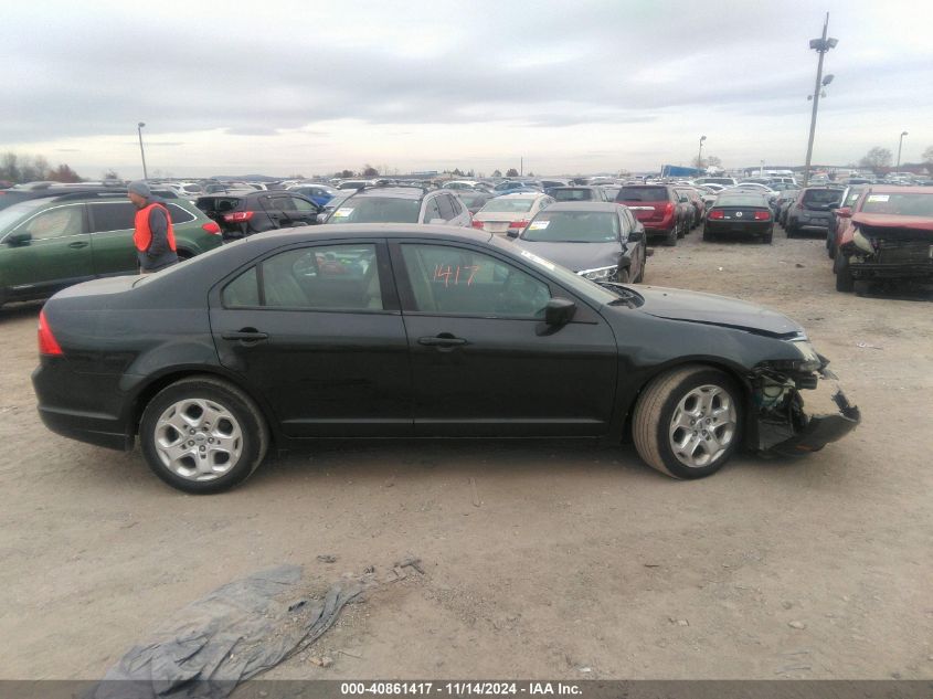 2010 Ford Fusion Se VIN: 3FAHP0HA7AR168334 Lot: 40861417