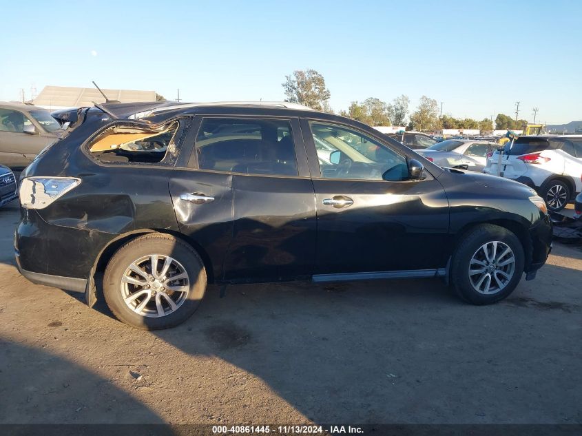 2015 Nissan Pathfinder Sv VIN: 5N1AR2MN8FC633280 Lot: 40861445