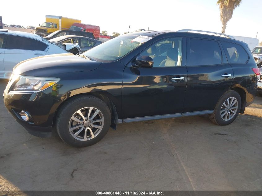 2015 Nissan Pathfinder Sv VIN: 5N1AR2MN8FC633280 Lot: 40861445