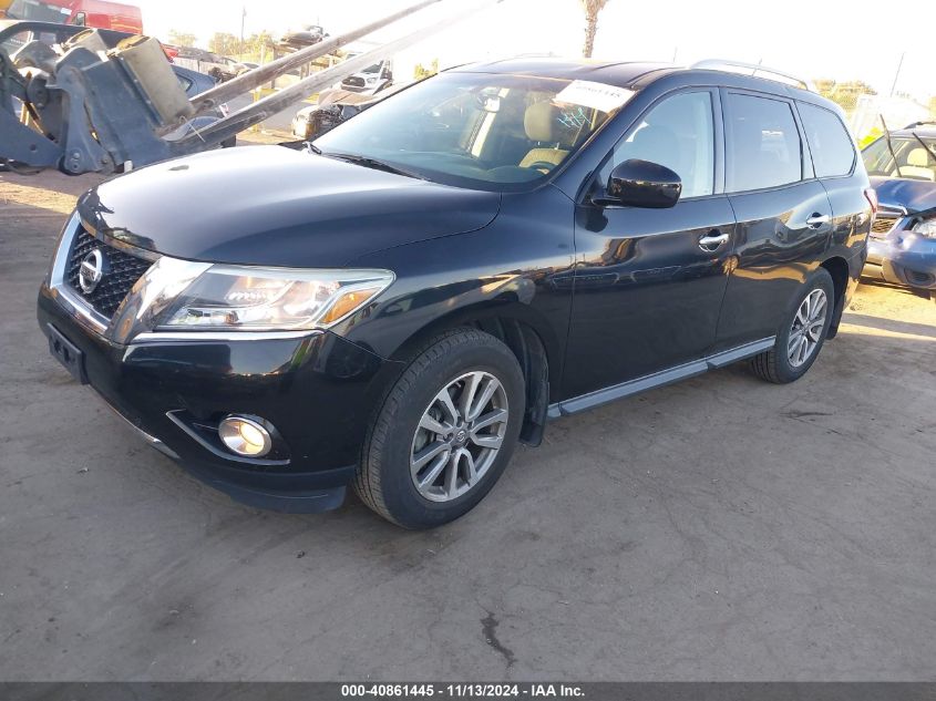 2015 Nissan Pathfinder Sv VIN: 5N1AR2MN8FC633280 Lot: 40861445