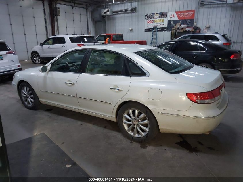 2006 Hyundai Azera Limited/Se VIN: KMHFC46F76A054897 Lot: 40861461