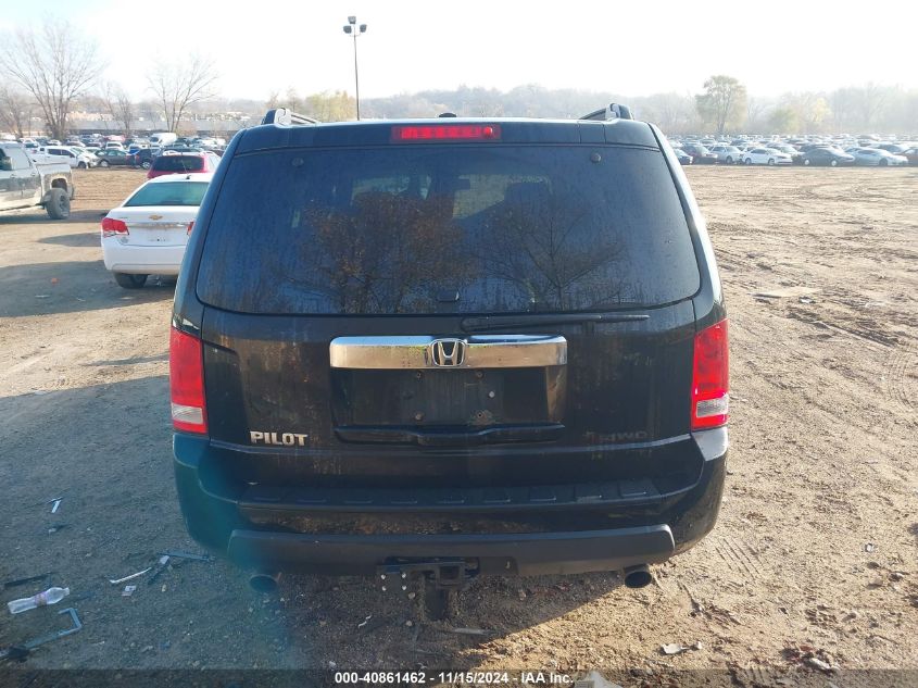 2010 Honda Pilot Ex-L VIN: 5FNYF4H55AB013936 Lot: 40861462