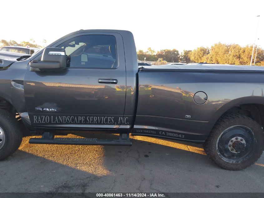 2023 Ram 3500 Big Horn 4X2 8' Box VIN: 3C63RPBL5PG630113 Lot: 40861463