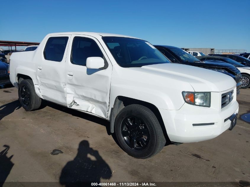 2006 Honda Ridgeline Rts VIN: 2HJYK16456H549500 Lot: 40861468