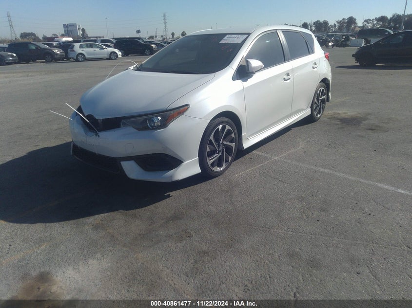 Vin: jtnkarje6gj507683, lot: 41351100, scion im 20162