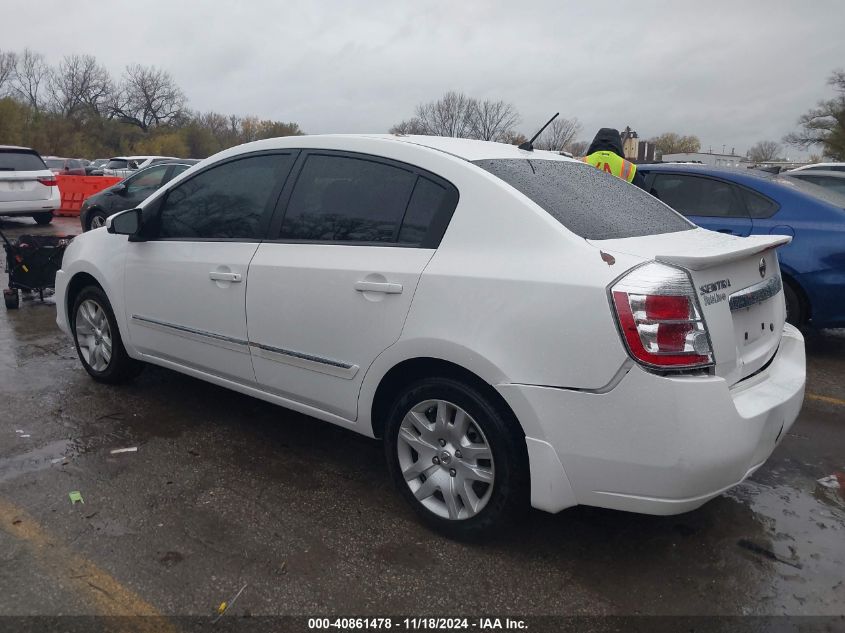 2011 Nissan Sentra 2.0S VIN: 3N1AB6AP0BL705600 Lot: 40861478