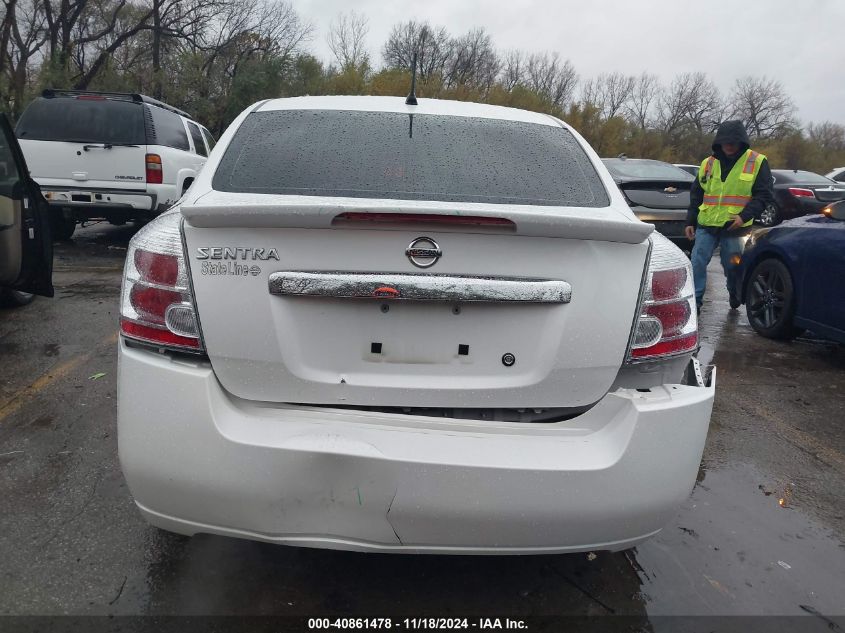 2011 Nissan Sentra 2.0S VIN: 3N1AB6AP0BL705600 Lot: 40861478