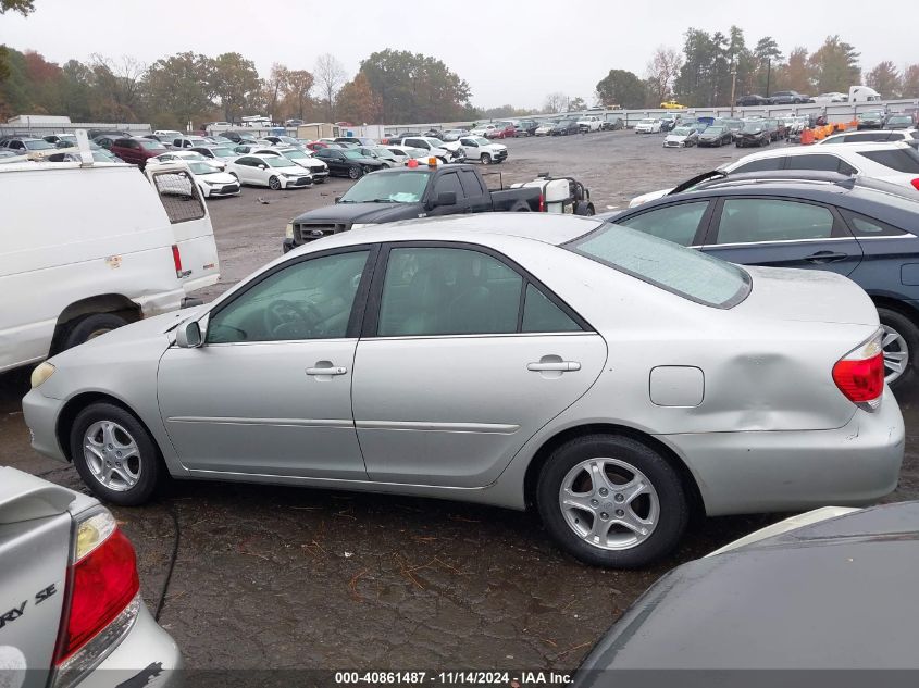 2005 Toyota Camry Le VIN: 4T1BE32K65U405091 Lot: 40861487