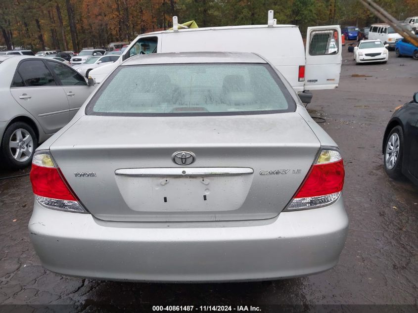 2005 Toyota Camry Le VIN: 4T1BE32K65U405091 Lot: 40861487