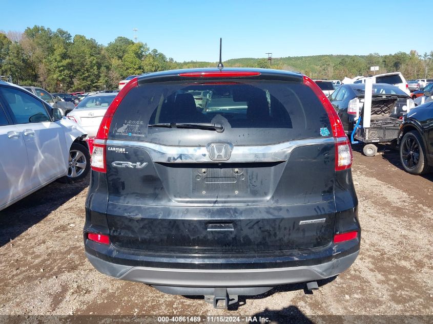 2016 Honda Cr-V Se VIN: 2HKRM3H47GH527955 Lot: 40861489