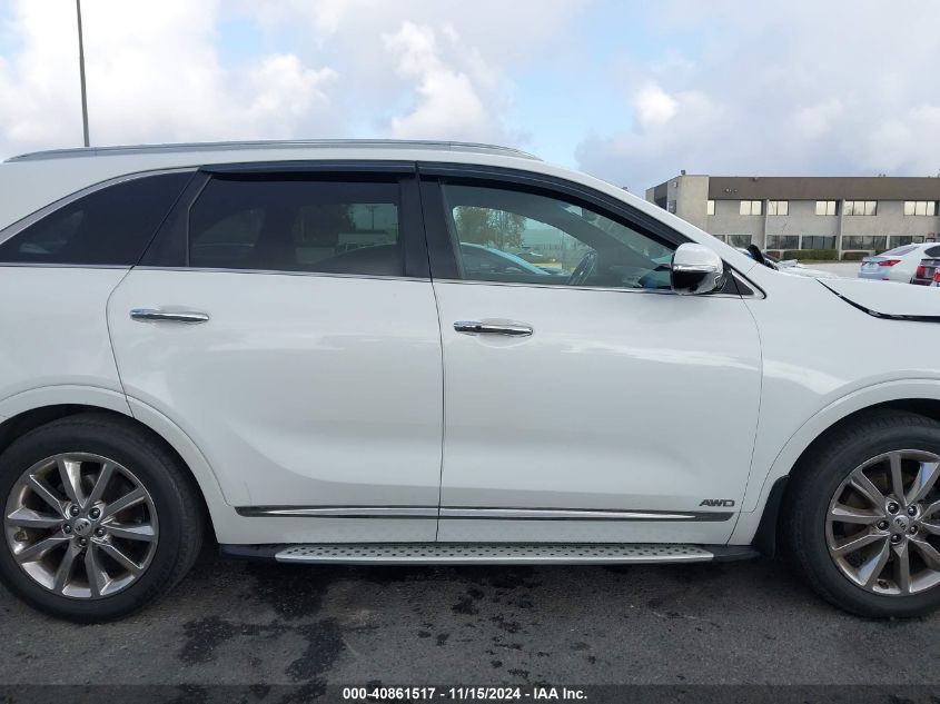 2016 Kia Sorento 3.3L Sxl VIN: 5XYPKDA51GG095778 Lot: 40861517