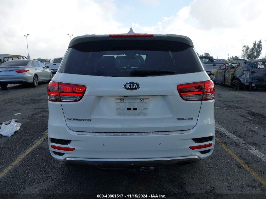 2016 Kia Sorento 3.3L Sxl VIN: 5XYPKDA51GG095778 Lot: 40861517