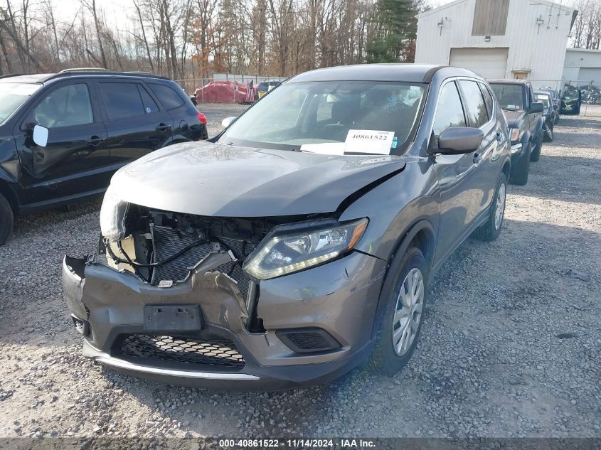 2016 Nissan Rogue S VIN: JN8AT2MV0GW133852 Lot: 40861522