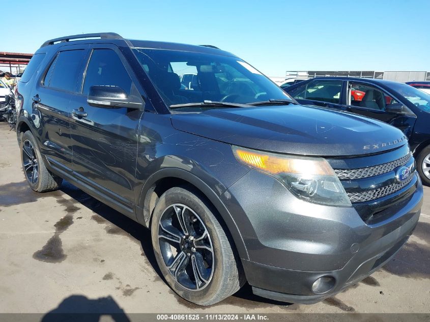 2015 Ford Explorer Sport VIN: 1FM5K8GT9FGA54777 Lot: 40861525