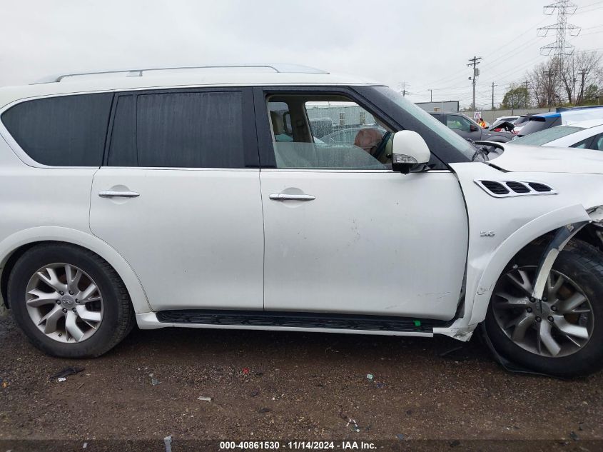 2014 Infiniti Qx80 VIN: JN8AZ2NE7E9065641 Lot: 40861530