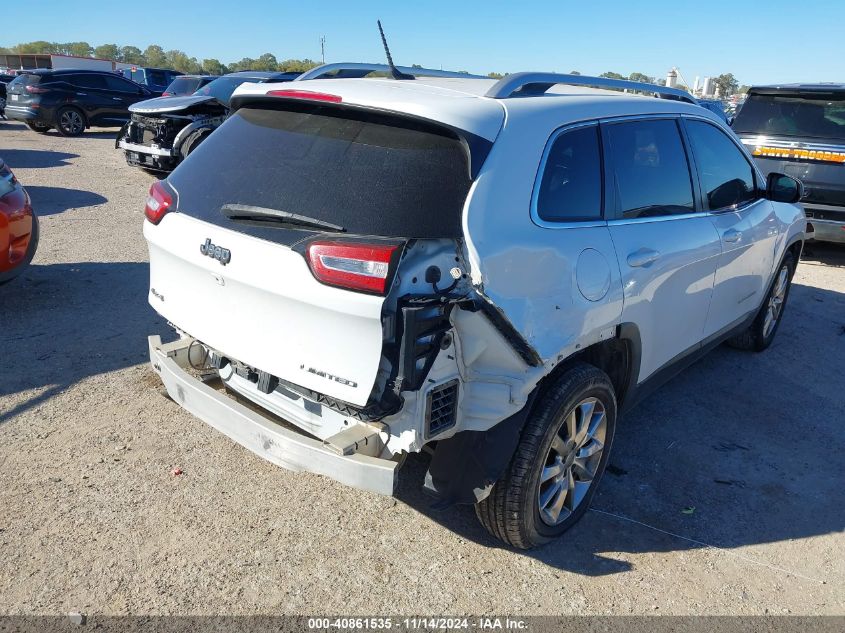 2014 Jeep Cherokee Limited VIN: 1C4PJMDB3EW157198 Lot: 40861535