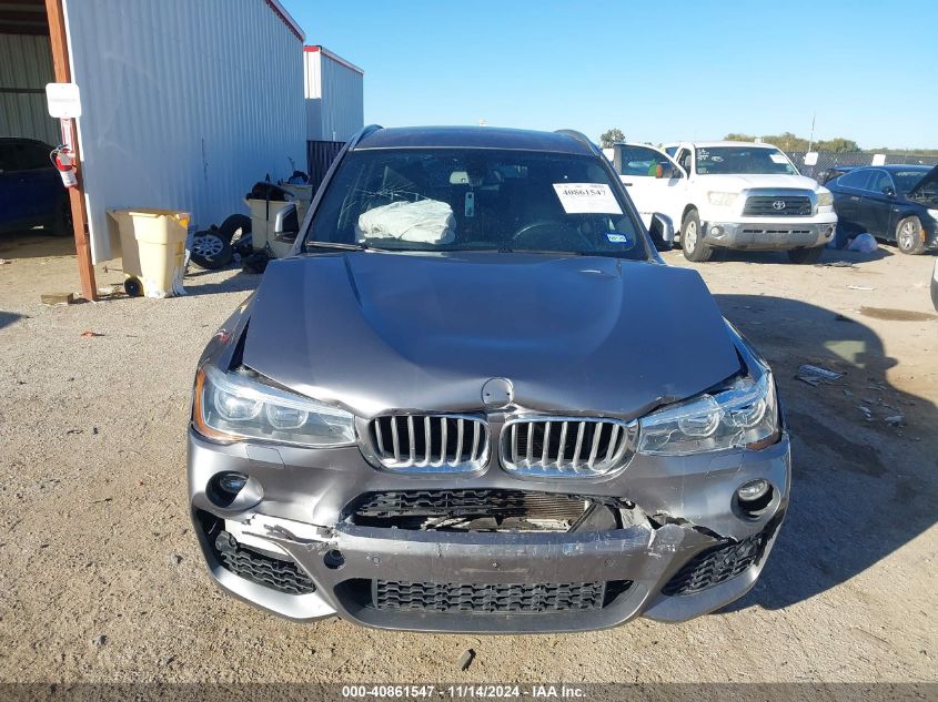 2016 BMW X3 xDrive35I VIN: 5UXWX7C57G0S17835 Lot: 40861547