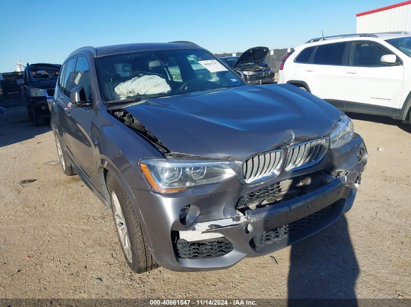 2016 BMW X3 XDRIVE35I - 5UXWX7C57G0S17835