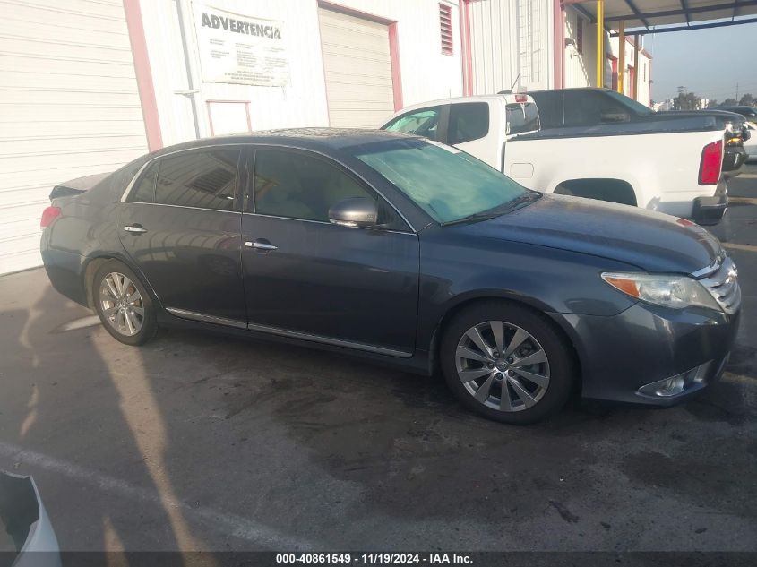 2011 Toyota Avalon Limited VIN: 4T1BK3DB2BU396956 Lot: 40861549