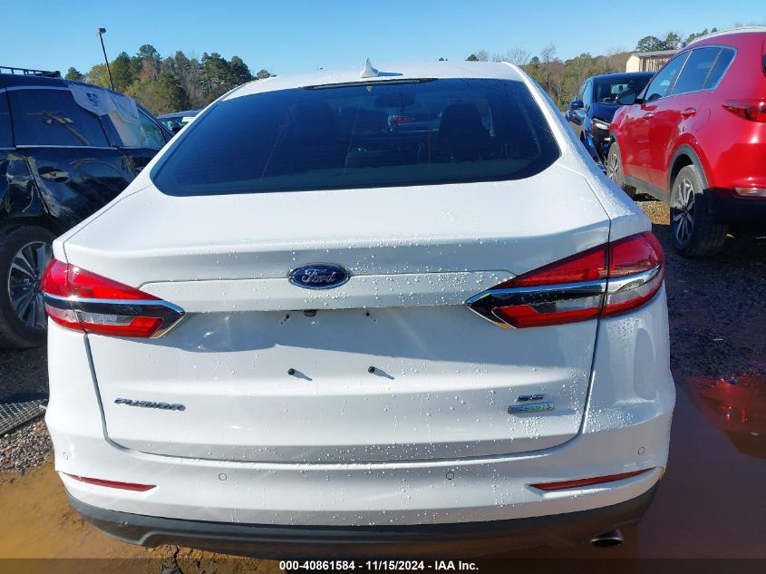 2019 Ford Fusion Se VIN: 3FA6P0HD0KR123111 Lot: 40861584