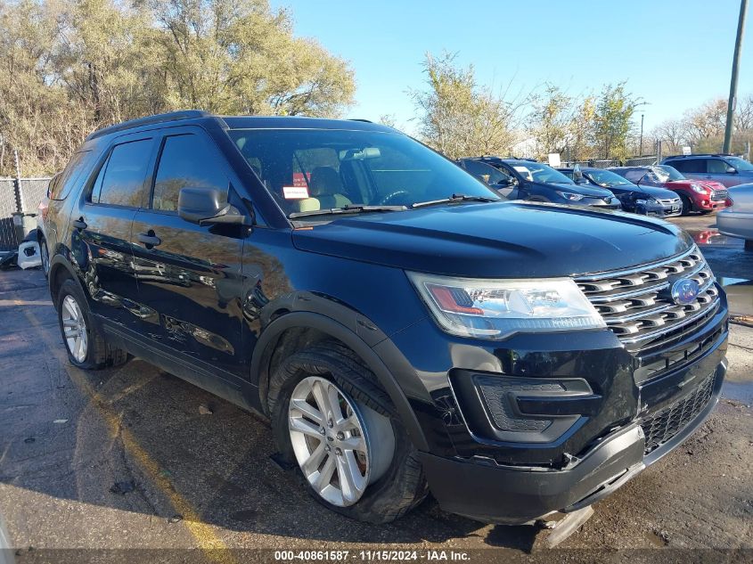 2017 Ford Explorer VIN: 1FM5K7B88HGD05787 Lot: 40861587