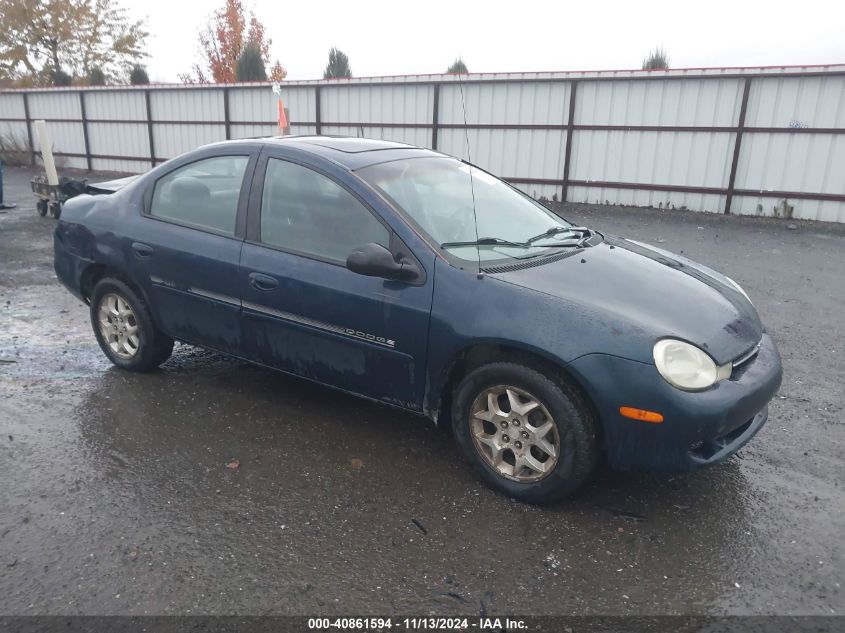 2000 Dodge Neon Highline VIN: 1B3ES46C3YD798735 Lot: 40861594