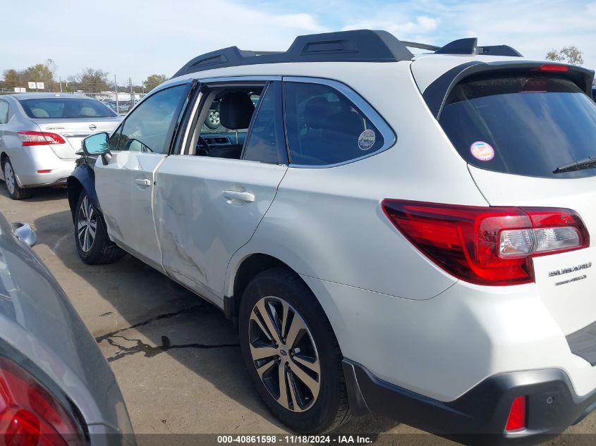 2019 Subaru Outback 2.5I Limited VIN: 4S4BSANC0K3241503 Lot: 40861598