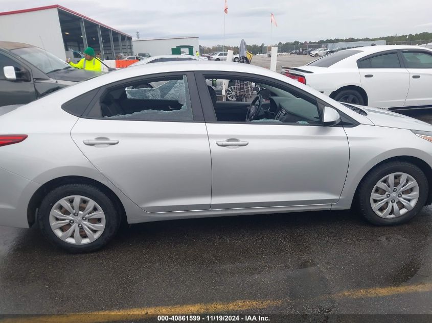 2018 Hyundai Accent Se VIN: 3KPC24A35JE026593 Lot: 40861599