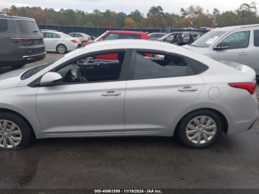 2018 Hyundai Accent Se VIN: 3KPC24A35JE026593 Lot: 40861599