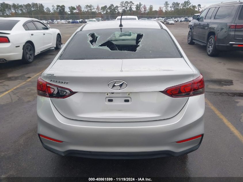 2018 Hyundai Accent Se VIN: 3KPC24A35JE026593 Lot: 40861599