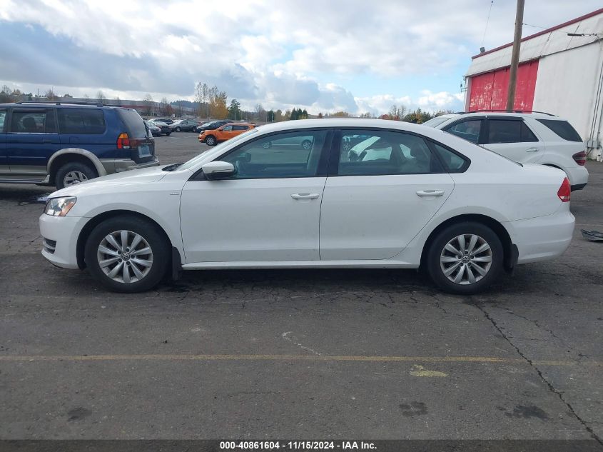 2015 Volkswagen Passat 1.8T Wolfsburg Edition VIN: 1VWAT7A3XFC056142 Lot: 40861604