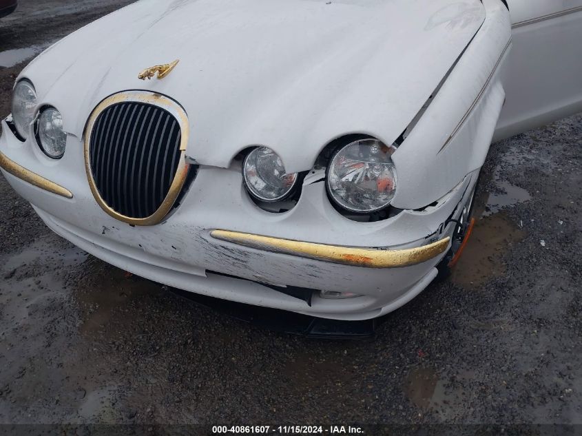 2002 Jaguar S-Type 3.0L V6 VIN: SAJDA03N82FM35632 Lot: 40861607