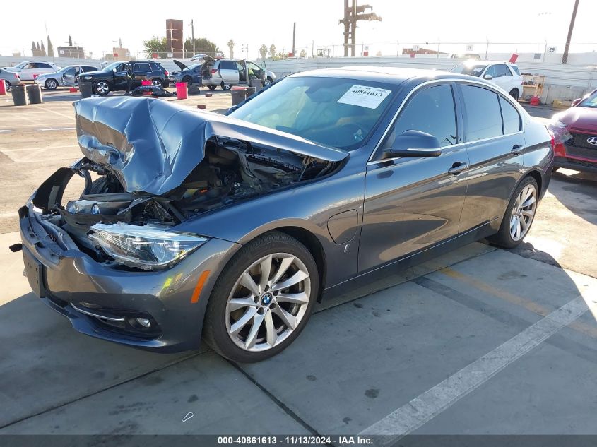 2018 BMW 330E Iperformance VIN: WBA8E1C59JA178452 Lot: 40861613