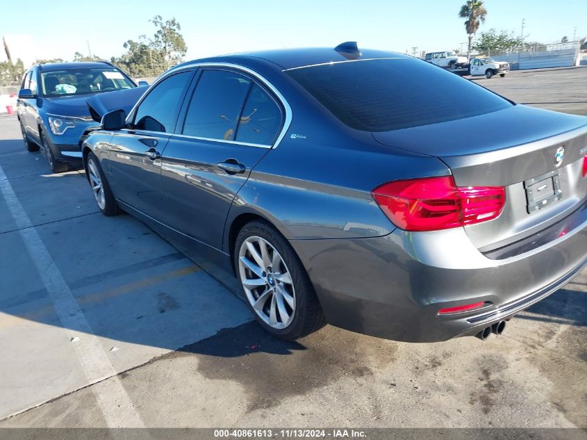 2018 BMW 330E Iperformance VIN: WBA8E1C59JA178452 Lot: 40861613