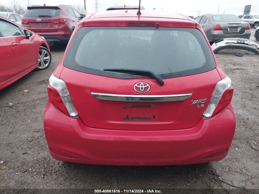 2014 Toyota Yaris Le (Tmmf Plant) VIN: VNKKTUD3XEA000849 Lot: 40861616