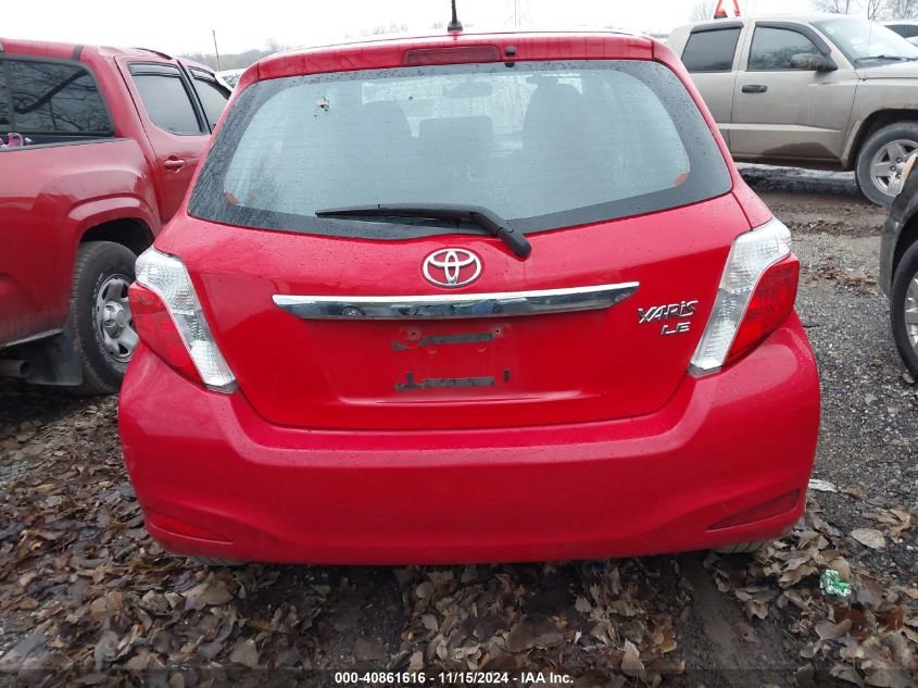 2014 Toyota Yaris Le (Tmmf Plant) VIN: VNKKTUD3XEA000849 Lot: 40861616