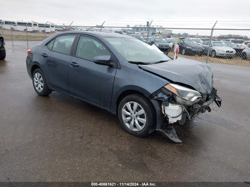 VIN 2T1BURHEXGC549156 2016 TOYOTA COROLLA no.1