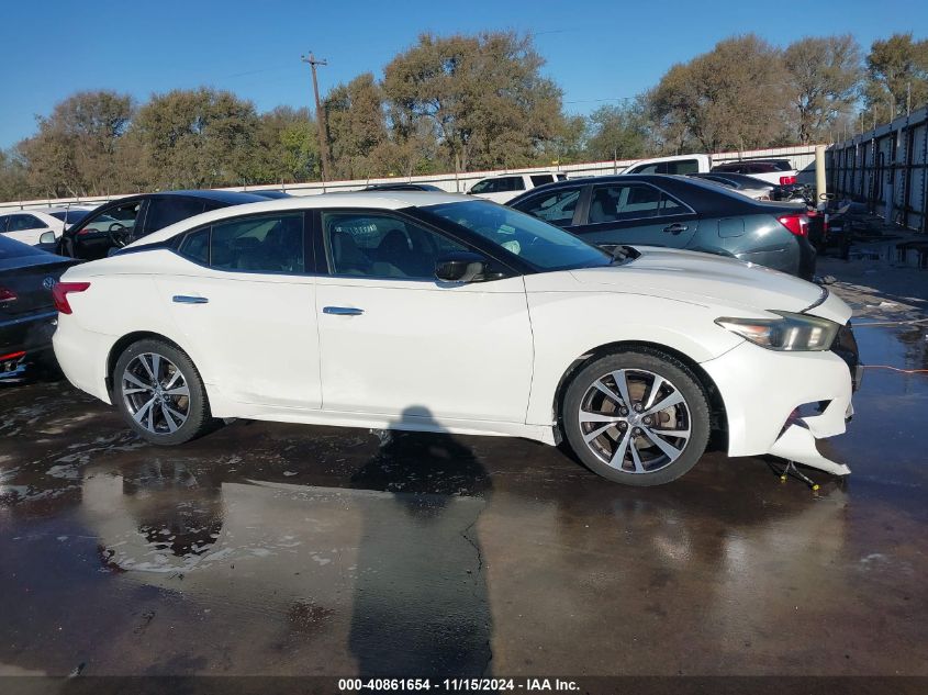 2017 Nissan Maxima 3.5 S VIN: 1N4AA6APXHC412507 Lot: 40861654