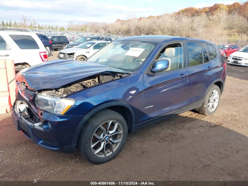 VIN 5UXWX7C54E0K31172 2014 BMW X3, Xdrive35I no.2